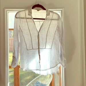 Lucky Brand Jeans cotton blouse